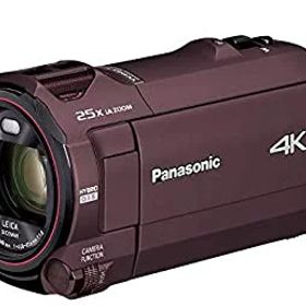 【中古】パナソニック 4K ビデオカメラ VX992M 64GB 光学20倍ズーム カカオブラウン HC-VX992M-T