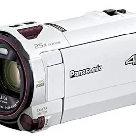 【中古】 パナソニック 4K ビデオカメラ 64GB 光学20倍ズーム ピュアホワイト HC-VX992MS-W