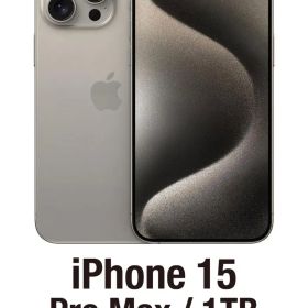 iPhone 15 Pro Max 1TB Natural Titanium