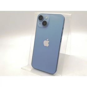 【中古】Apple au 【SIMフリー】 iPhone 14 512GB ブルー MPXM3J/A【大須2】保証期間1ヶ月【ランクB】