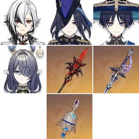 トゥライトゥーラの記憶+赤月のシルエット+赦罪+放浪者+クロリンデ+ラウマ+萃光の裁葉+アルレッキー | 原神のアカウントデータ、RMTの販売・買取一覧