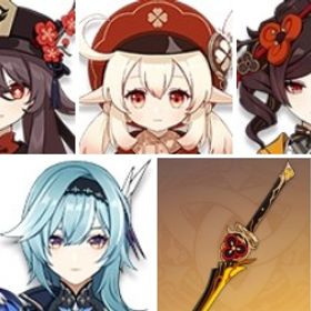 即対応|クレー+エウルア+千織+有楽御簾切+ディルック+ティナリ+胡桃+天空の傲|引退垢 | 原神のアカウントデータ、RMTの販売・買取一覧