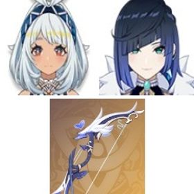 即対応|夜蘭+ディルック+若水+ルミドゥースの挽歌+ティナリ+ディシア+ムアラニ+刻晴|引退垢 | 原神のアカウントデータ、RMTの販売・買取一覧