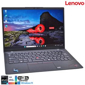 WUXGA 14.0型 Lenovo ThinkPad X1 Carbon Gen10 第12世代 Core i5 1235U Wi-Fi6E USB4 M.2SSD256G メモリ8G Windows11