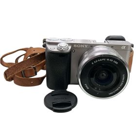 186000 動作未確認 SONY ソニー ミラーレス 一眼 シルバー α6000