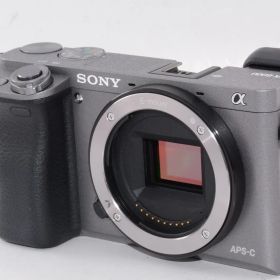 【外観特上級】ソニー ミラーレス一眼 α6000 ボディ グラファイトグレー