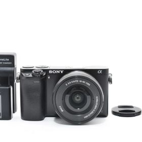 ★美品★ソニー SONY α6000パワーズームレンズキット ILCE-6000L 《ショット数：2,613回》★ LL0#5830
