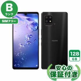 【ポイント5倍】SIMフリー AQUOS zero6 A102SH ブラック 128GB 本体[Bランク] Androidスマホ 中古 送料無料 当社3ヶ月保証