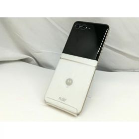 【中古】MOTOROLA docomo 【SIMフリー】 motorola razr 50d ホワイトマーブル 8GB 256GB M-51E【札幌】保証期間1ヶ月【ランクA】