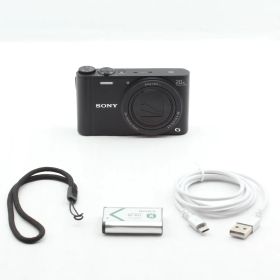 【美品】SONY ソニー Cybershot DSC-WX350-B JS129-00698