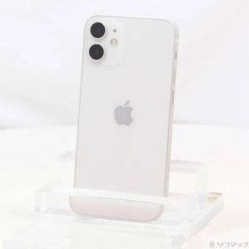 〔中古品〕 iPhone12 mini 128GB ホワイト MGDM3J／A SIMフリー【297】