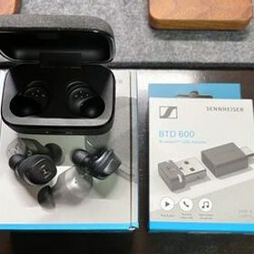 ゼンハイザー MOMENTUM True Wireless 4 Black Graphite + BTD600 セット 付属品完備 国内正規品