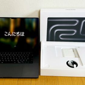 MacBook Pro 16.2インチ(2024)M4 Max/40GPU/メモリ48GB/SSD1TB/スペースブラック/Nano-textureディスプレイ/JIS配列/オマケ付