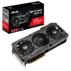 【中古】 ASUSTek AMD Radeon RX 6800 XT 搭載 トリプルファンモデル 16G TUF-RX6800XT-O16G-GAMING