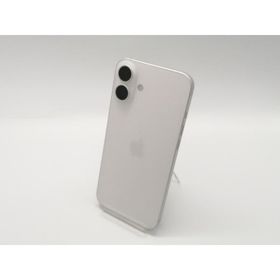 【中古】Apple 国内版 【SIMフリー】 iPhone 16 Plus 128GB ホワイト MXVC3J/A【小倉駅前】保証期間１ヶ月【ランクA】