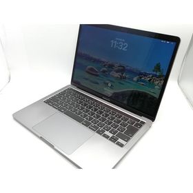 【中古】Apple MacBook Pro 13インチ M1(CPU:8C/GPU:8C) 8GB/256GB スペースグレイ MYD82J/A (M1・2020)【熊本】保証期間１ヶ月【ランクC】