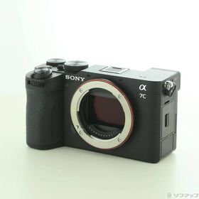 〔中古〕SONY(ソニー) α7C II ボディ ブラック ILCE-7CM2〔258-ud〕