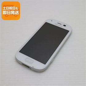 超美品 F-04J らくらくスマートフォン4 ホワイト 即日発送 スマホ DoCoMo 富士通 本体 白ロム あすつく 土日祝発送OK