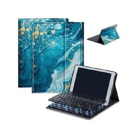 Case for Fire HD 10 ＆ 10 Plus Tablet (13th/11th Generation, 2023/2021 Release) 10.1" with Keyboard, PU Leather Multiple-Angles Keyboard C_並行輸入