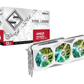 【中古】 ASRock Radeon / RX7700XT 搭載 グラフィックボード GDDR6 12GB 搭載モデル 【品】 RX7700XT SL 12GO