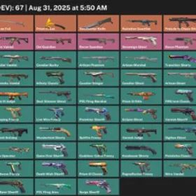 67 スキン |元首 ゴースト |イオン シェリフ #3287