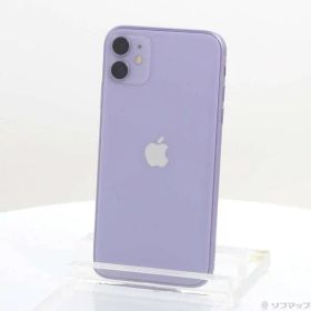 〔中古品〕 iPhone11 64GB パープル MWLX2J／A SIMフリー【262】