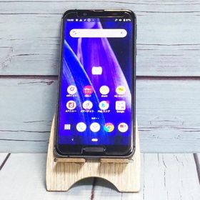 docomo AQUOS sense3 SH-02M ブラック 本体 白ロム SIMロック解除済み SIMフリー C433390