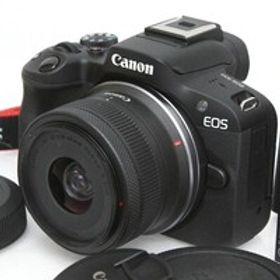 【全額返金保証】美品｜キヤノン EOS R50 RF-S18-45 IS STM レンズキット [ブラック]（センサー清掃済） CA01-R3058-3Y1B