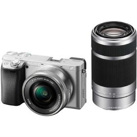 ソニー SONY α6400 ミラーレス一眼カメラ ダブルズームレンズキット α6400 ダブルズームレンズキット ILCE-6400Y シルバー