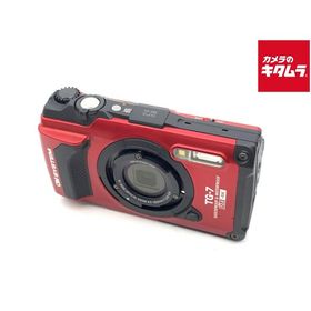 【中古】 【良品】 OM SYSTEM Tough TG-7 RED レッド