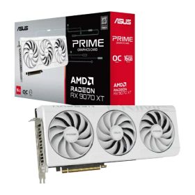 ASUS｜エイスース グラフィックボード Prime Radeon RX 9070 XT White OC Edition 16GB GDDR6 ホワイト PRIME-RX9070XT-O16G-WHITE [Radeon RXシリーズ /16GB]