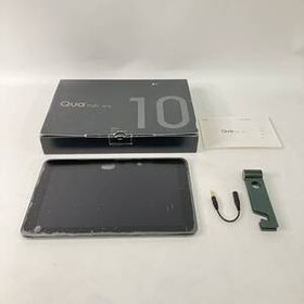 未使用品 au 京セラ KYOCERA Qua tab QZ10 KYT33SKA オリーブブラック ハイレゾ/フルセグTV/防水/防塵 タブレット