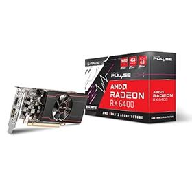 PULSE Radeon RX 6400 GAMING 4GB グラフィックスボード 11315-01-20G VD8084 ブラック