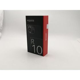 【未使用】SHARP 国内版 【SIMフリー】 AQUOS R10 チャコールブラック 12GB 256GB SH-M31【ECセンター】保証期間３ヶ月