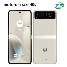 未使用品 Motorola razr 40s 256GB バニラクリーム SIMフリー 本体 android アンドロイド スマホ モトローラ