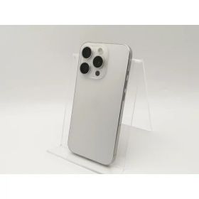 【中古】【赤ロム保証あり】Apple 楽天モバイル 【SIMフリー】 iPhone 15 Pro 128GB ホワイトチタニウム MTU83J/A【千葉】保証期間1ヶ月【ランクB】