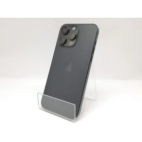 【中古】Apple 国内版 【SIMフリー】 iPhone 15 Pro Max 1TB ブラックチタニウム MU6Y3J/A【宇田川】保証期間1ヶ月【ランクB】