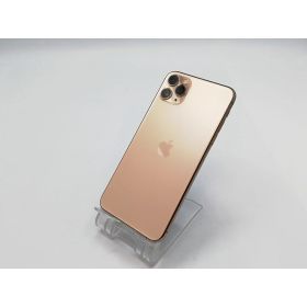 【中古】Apple docomo 【SIMロック解除済み】 iPhone 11 Pro Max 256GB ゴールド MWHL2J/A【ECセンター】保証期間1ヶ月【ランクC】
