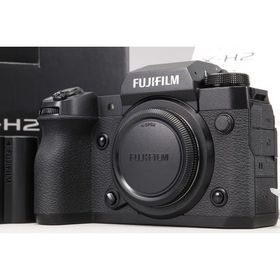 [新品同様｜動作保証] FUJIFILM X-H2 ボディ [シャッター数 6300回｜バッテリー劣化なし]