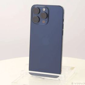 〔中古品〕 iPhone15 Pro Max 512GB ブルーチタニウム MU6X3J／A SIMフリー【297】