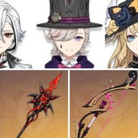 ナヴィア+赤月のシルエット+狼の末路+刻晴2凸+アルレッキーノ+リネ+風鷹剣+ティナリ+始まりの大魔 | 原神のアカウントデータ、RMTの販売・買取一覧