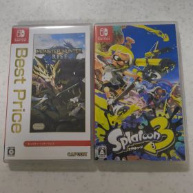 スプラトゥーン3とモンスターハンターRISE