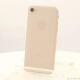 〔中古品〕 iPhone8 64GB ゴールド MQ7A2J／A SIMフリー【368】