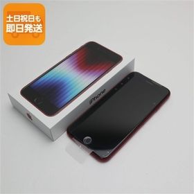 新品未使用 SIMフリー iPhone SE3 第3世代 64GB プロダクトレッド スマホ 白ロム あすつく 土日祝発送OK