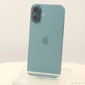 〔中古品〕 iPhone16 Plus 128GB ティール MXVF3J／A SIMフリー【262】