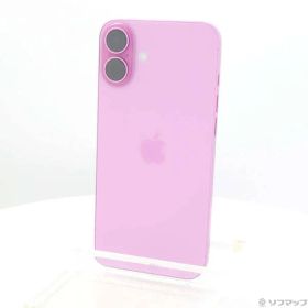 〔中古品〕 iPhone16 Plus 128GB ピンク 3N345J／A SIMフリー【305】