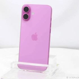 〔展示品〕 iPhone16 Plus 128GB ピンク 3N345J／A SIMフリー【262】