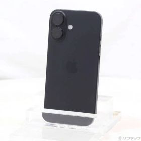 〔中古品〕 iPhone16 256GB ブラック MYDW3J／A SIMフリー【196】
