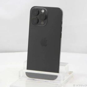 〔中古品〕 iPhone16 Pro Max 256GB ブラックチタニウム MYWG3J／A SIMフリー【377】