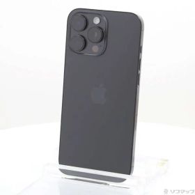 〔中古品〕 iPhone16 Pro Max 256GB ブラックチタニウム MYWG3J／A SIMフリー【196】